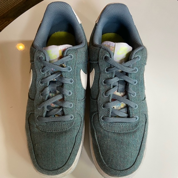 Nike Air Force 1 Recycled Canvas Pack Green - Picture 5 of 9